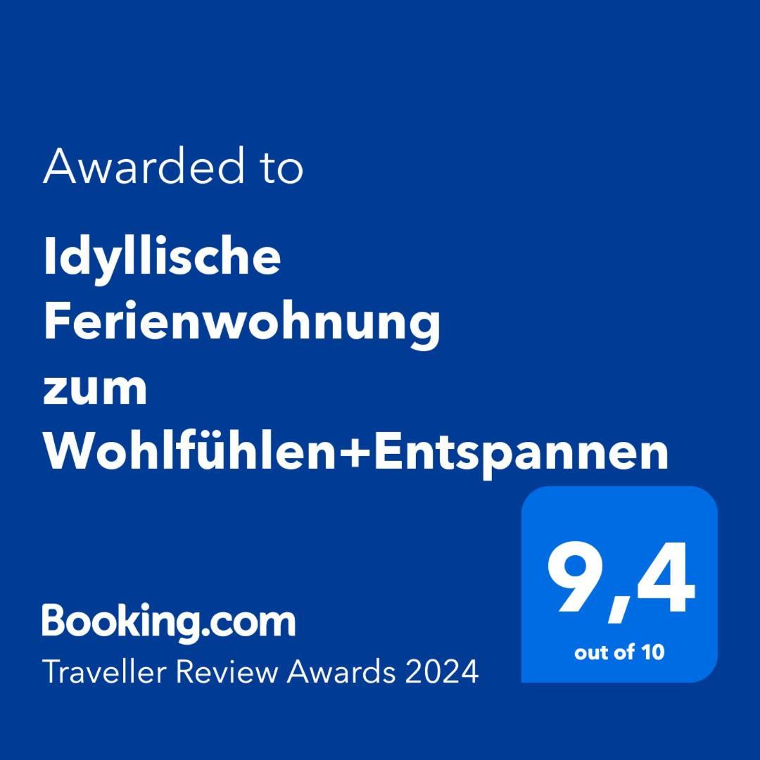 Idyllische Ferienwohnung Zum Wohlfuehlen+Entspannen Lichtenstein  Eksteriør bilde